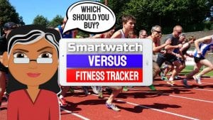 smartwatch v fitness tracker