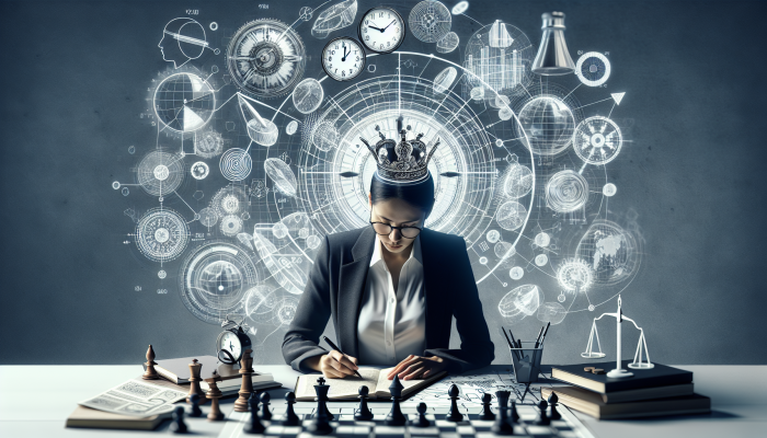 Coping with Debt Consolidation Setbacks: A Comprehensive Guide | DCL A person reviewing financial documents and budgets, surrounded by charts, planning for future financial goals.