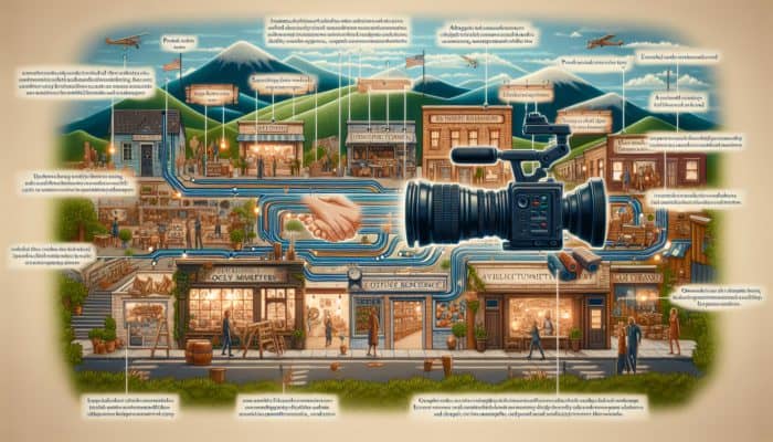 Video Content Production in Totnes for Small Businesses: A small business in Totnes using video marketing to engage customers with enchanting storytelling and local community spirit.