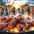 Spicy Sriracha BBQ Chicken Drumsticks for Flavor Lovers