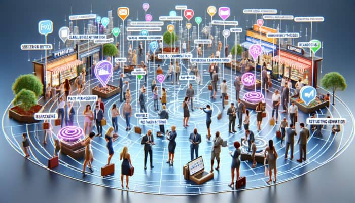 Small business owners from Plymouth using various digital marketing strategies to reach a global audience.