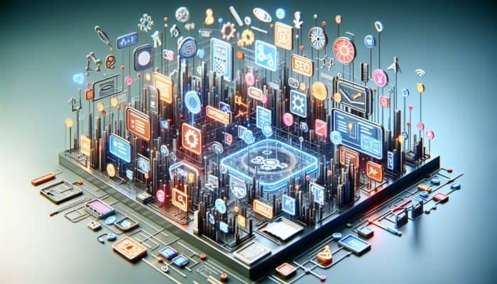 Dynamic On-page SEO Strategies in Portland for Small Businesses: A visual representation showcasing effective on-page SEO elements including title tags, meta descriptions, optimized URLs, and high-caliber content.