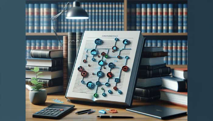 Key NDA clauses for VAs: confidentiality, non-use, non-compete, return of information, dispute resolution, against legal books and VA workspace.